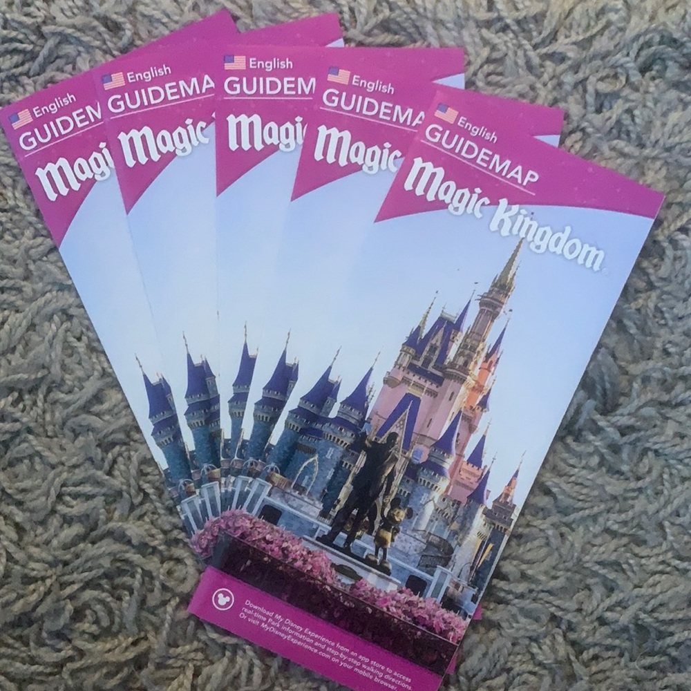 Magic Kingdom Maps 2021